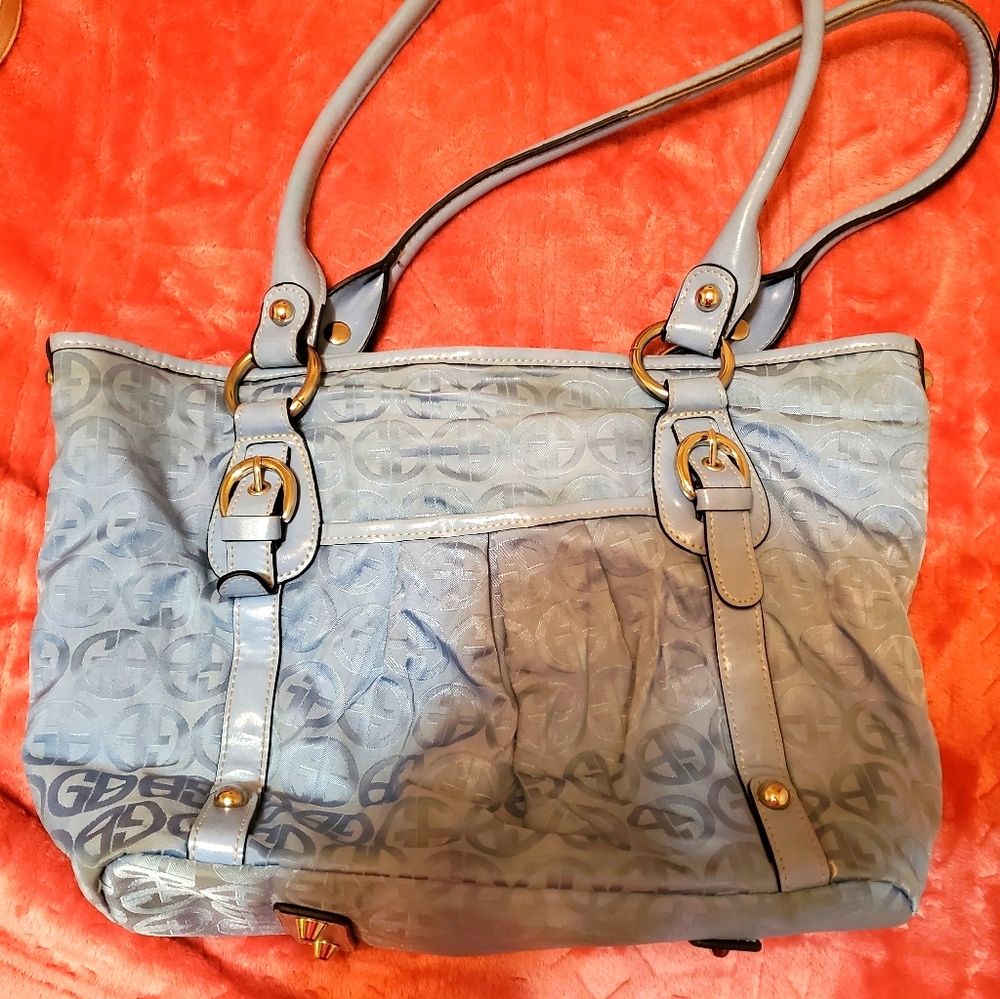 Blue y2k purse